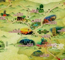 溧阳景点地图(长沙景点地图)