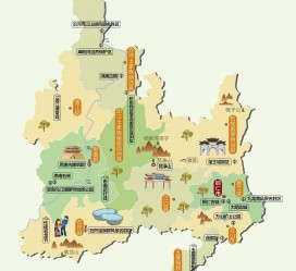 溧阳旅游地图(旅游地图中国景点)